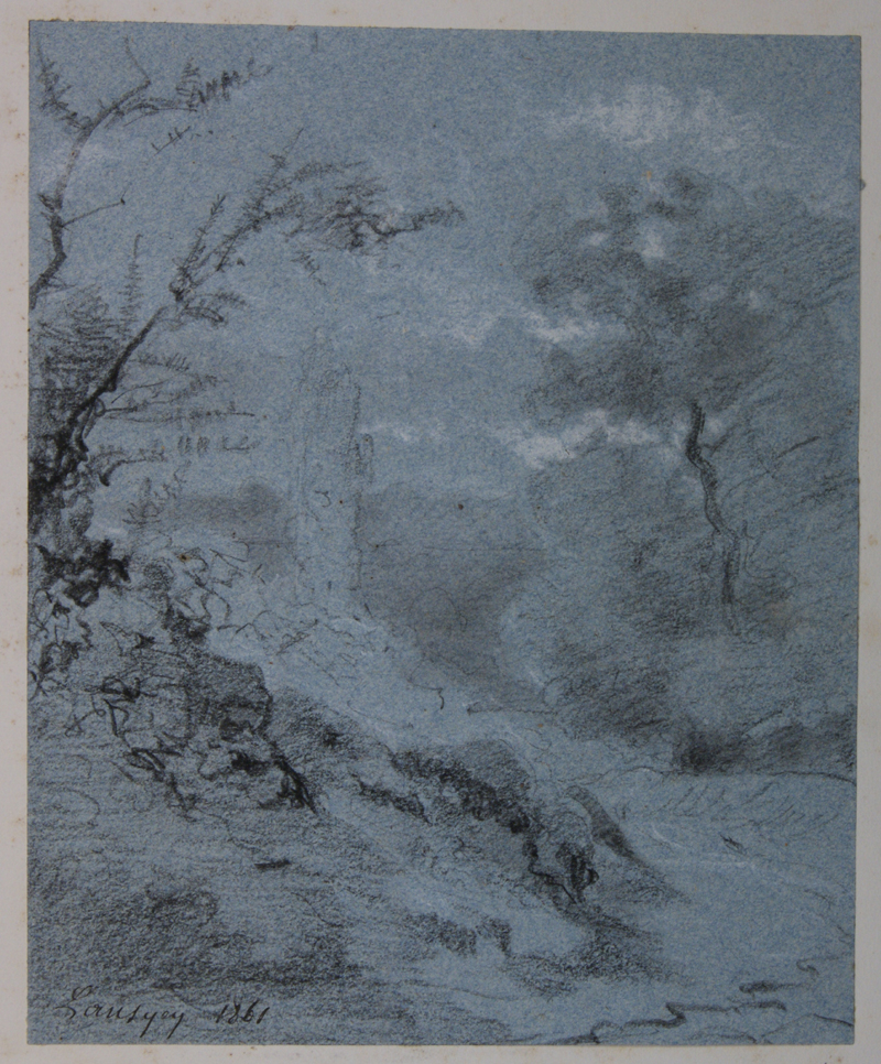 A Gençay (Haute-Vienne). (Titre inscrit)