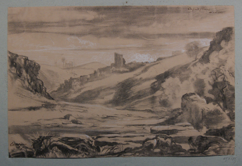 A Crozant (Creuse). (Titre inscrit)