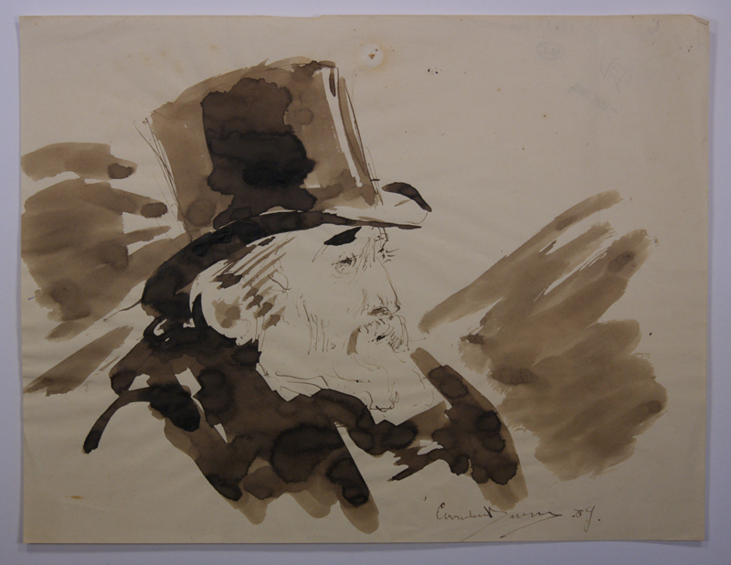 Portrait de Lansyer. (titre factice)