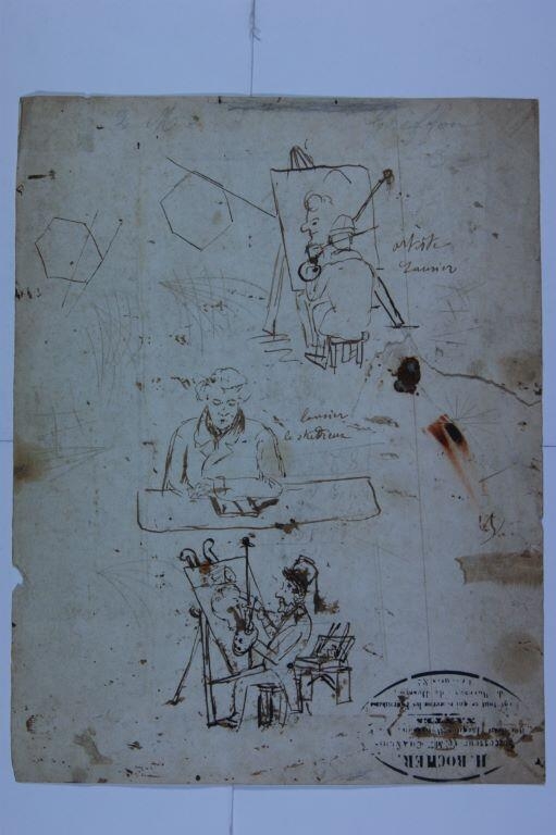 Artiste Lansyer, Lansyer le studieux. (titre inscrit)