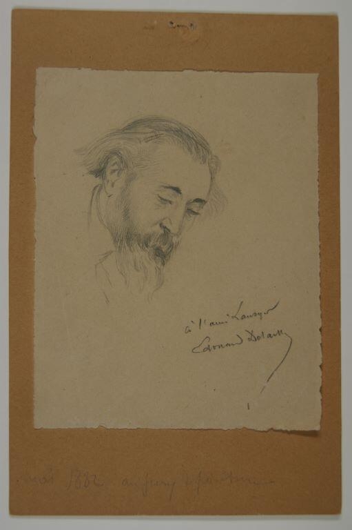 A l'ami Lansyer. (titre inscrit)