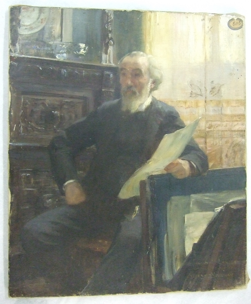 Mon portrait par Albert Maignan