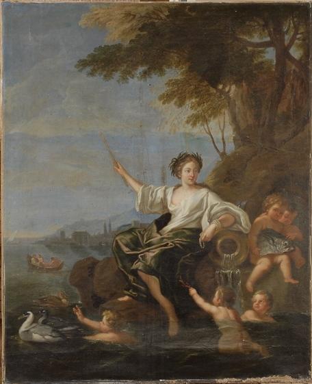 Allégorie d’un fleuve dit aussi Naïade au bord de la Mosson