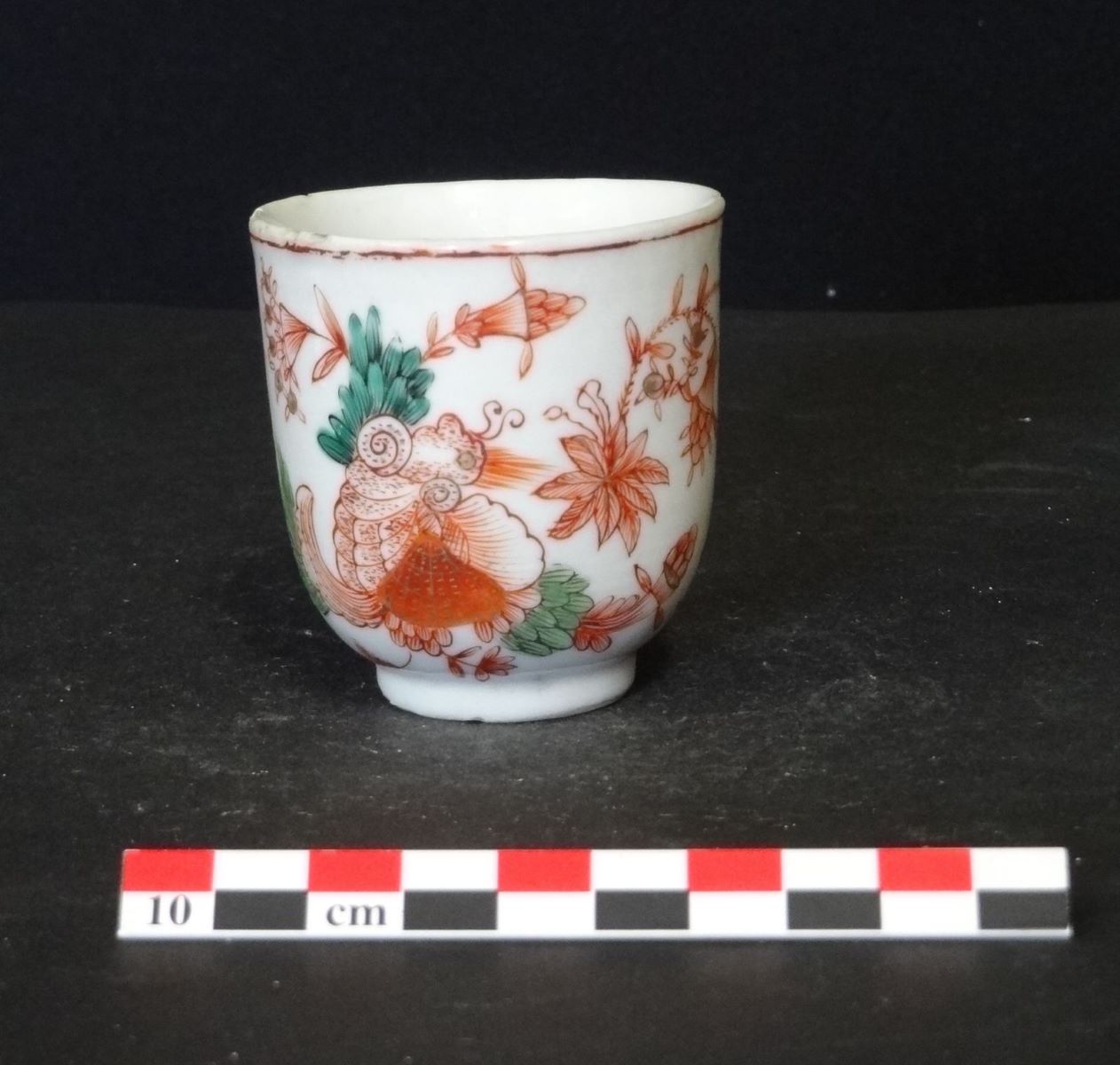 Tasse Imari à décor floral