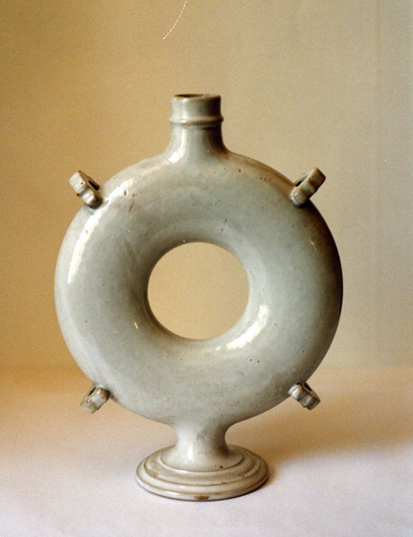 gourde annelée sur piédouche