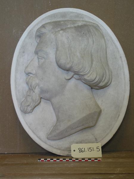 Profil d'homme : Napoléon III (?)