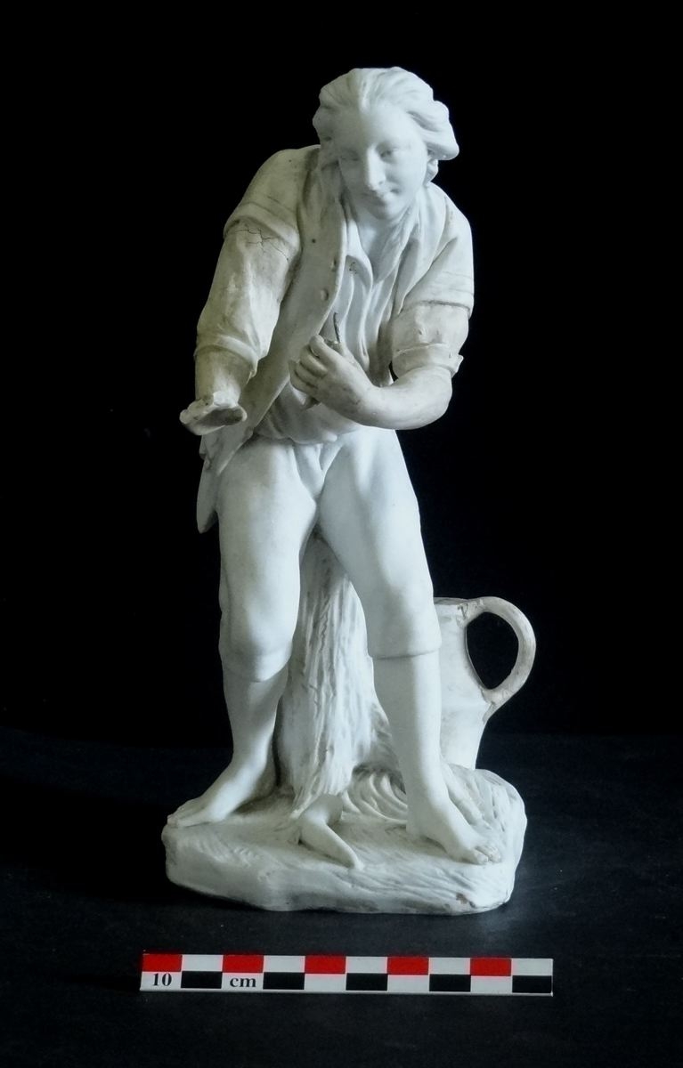 Jardinier en biscuit