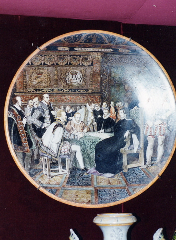 Catherine de Médicis recevant les ambassadeurs