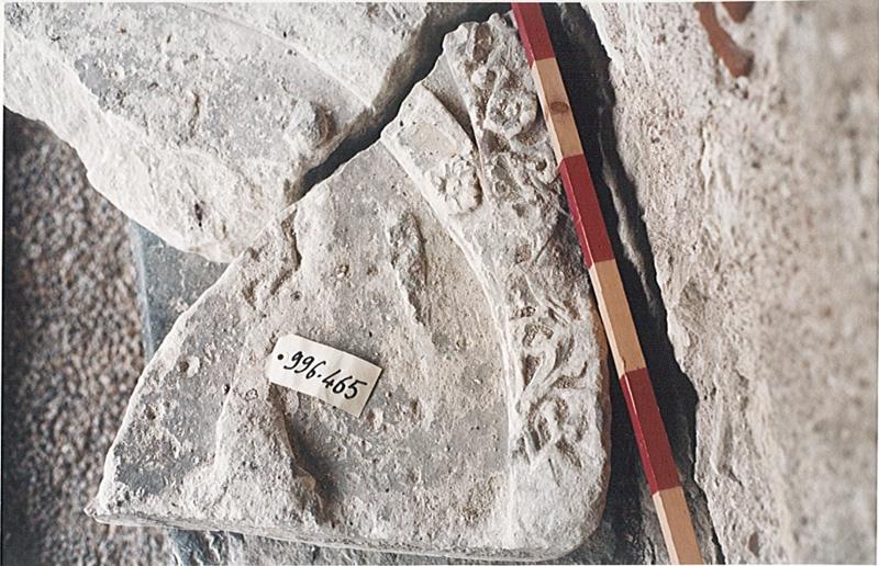 Fragment de tympan de pierre