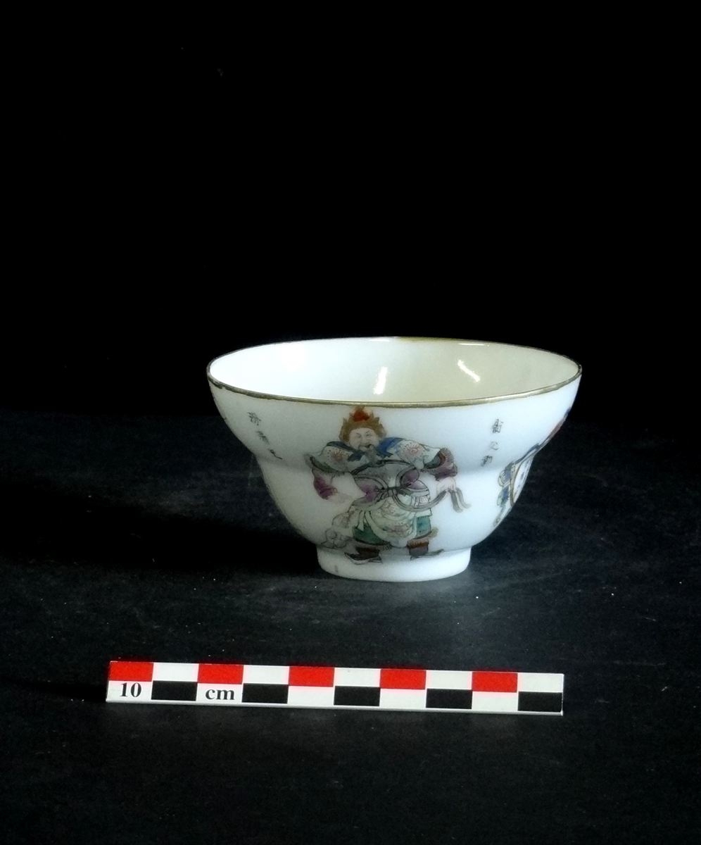 tasse gaiwan, famille rose