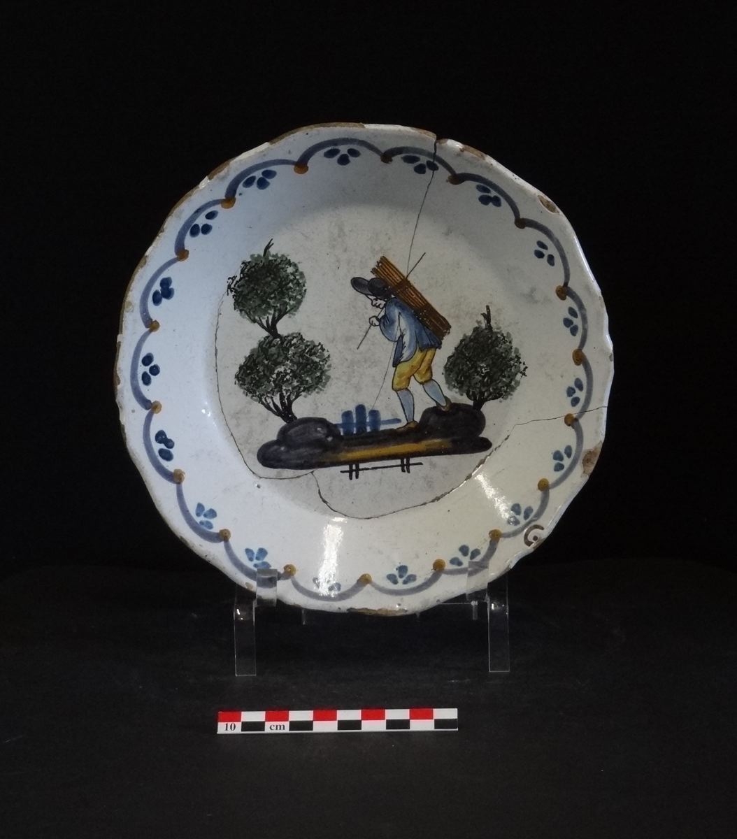 Assiette rustique