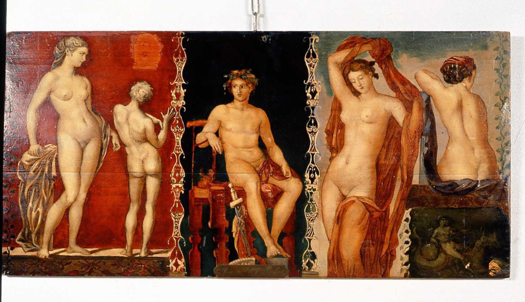 Copie d'une fresque antique (Pompéï ?) (titre factice)