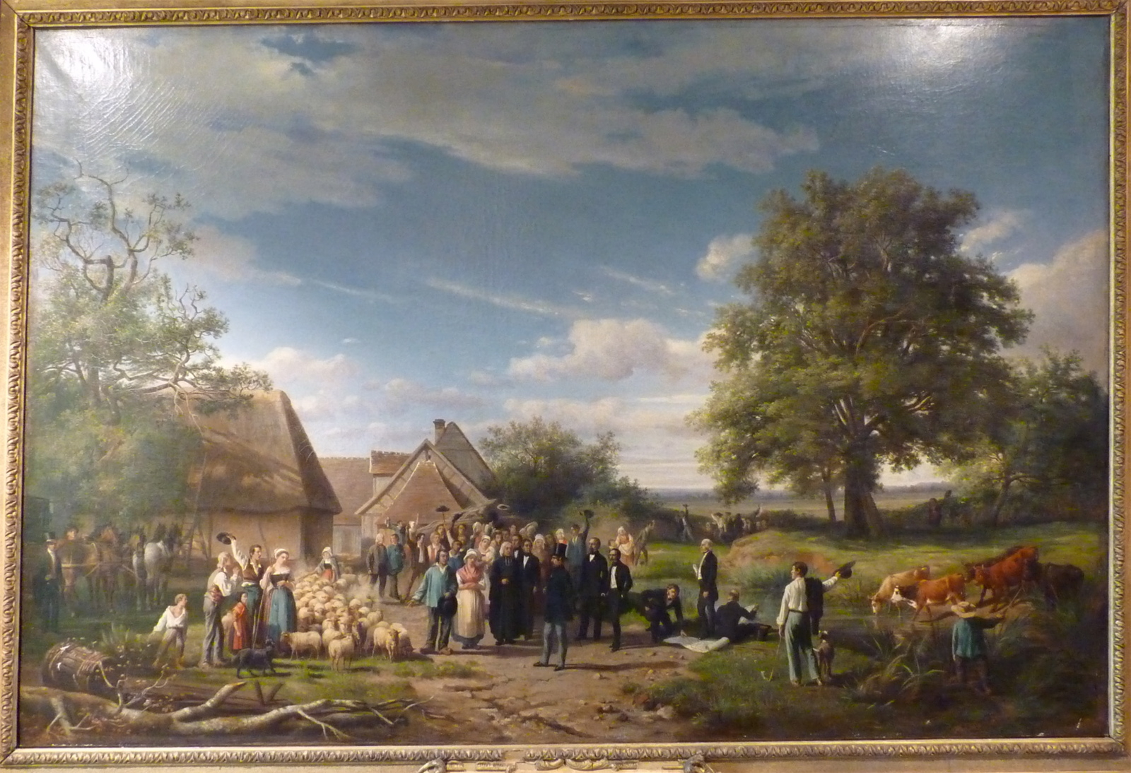Louis Napoléon Bonaparte à la ferme du Coudray