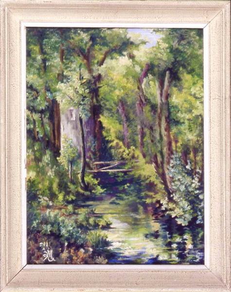 Paysage de sous-bois