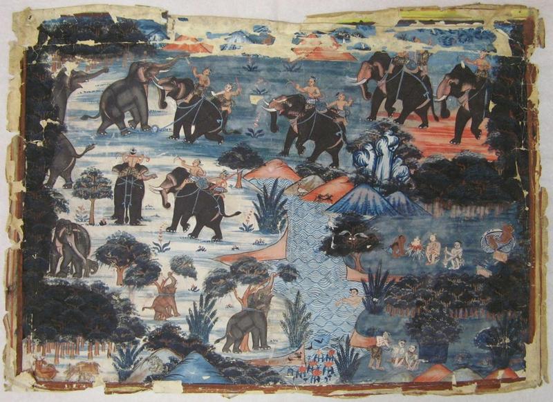 Dressage d'éléphants