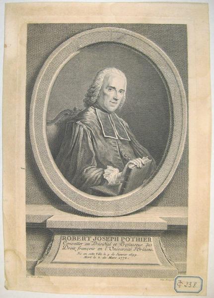 Portrait de Robert Joseph Pothier