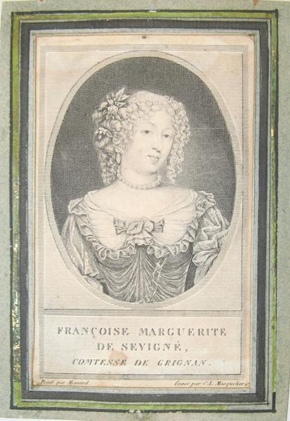 Portrait de Françoise Marguerite de Sévigné