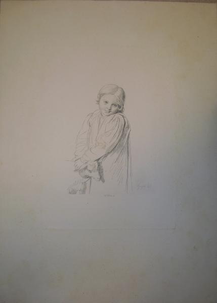 Portrait de Charlotte-Madeleine Taurel, L'Enfant au chevreau