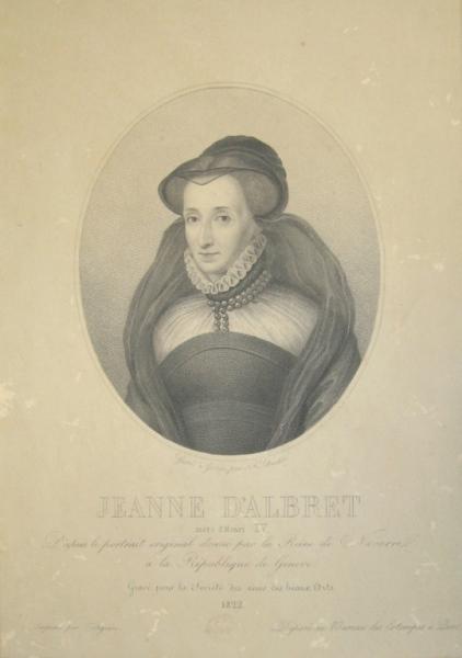 Portrait de Jeanne d'Albret