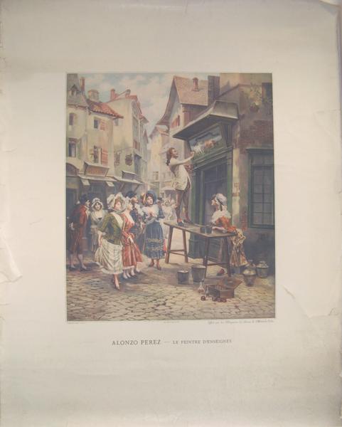 Alonzo Lopez, le peintre d'enseignes