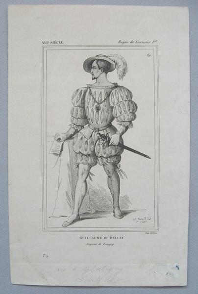 Portrait de Guillaume Du Bellay