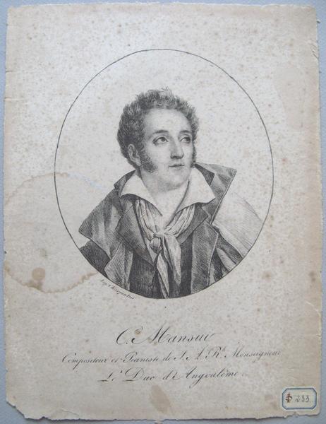 Portrait de Charles Mansui