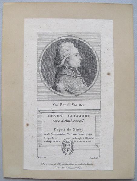 Portrait d'Henri Grégoire