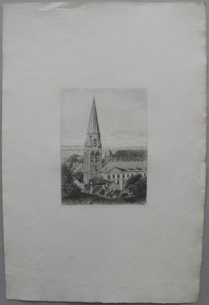 Le Vieux Vendôme (05) : Clocher de la Trinité de Vendôme