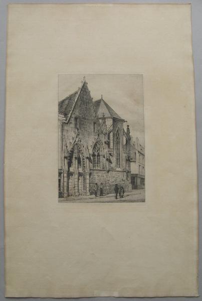 Le Vieux Vendôme (16) : Vue de la Chapelle Saint-Jacques à Vendôme