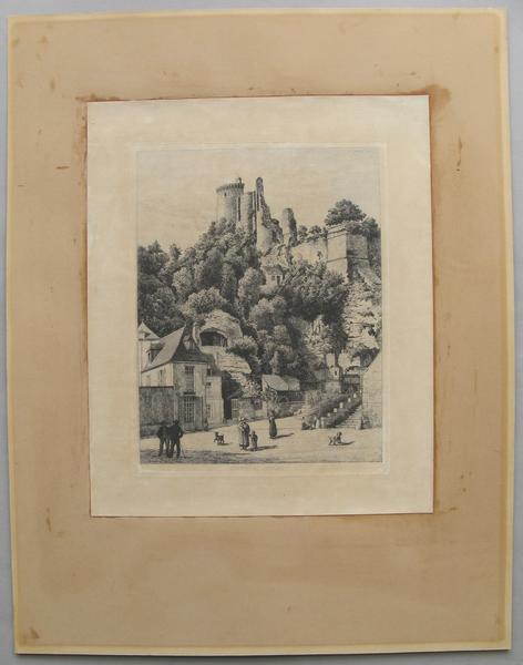Le Vieux Vendôme (18) : Vue du Château de Vendôme