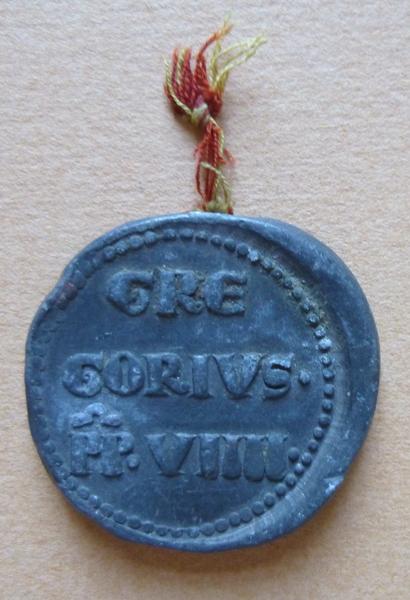 Sceau du pape Grégoire IX (titre d'usage)
