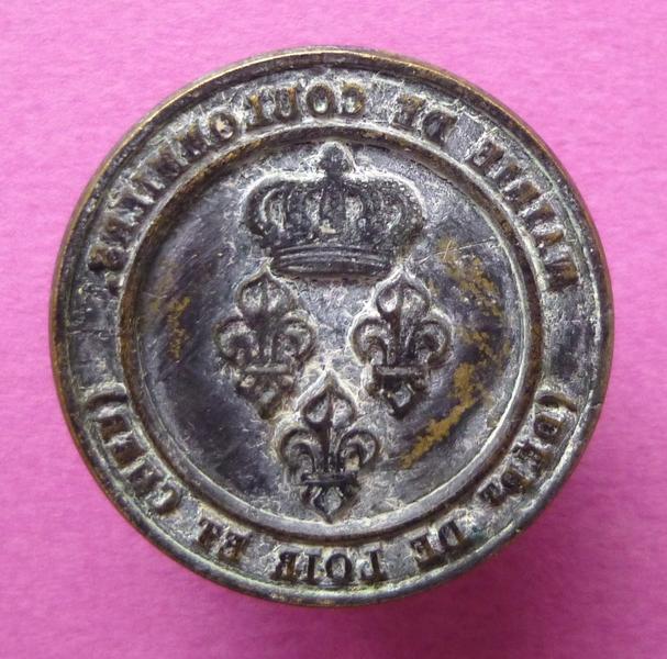 Cachet de la mairie de Coulommiers-la-Tour, Loir-et-Cher (titre d'usage)
