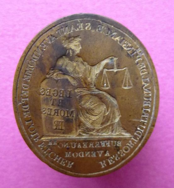 Cachet de Buffereau, notaire à Vendôme (titre d'usage)