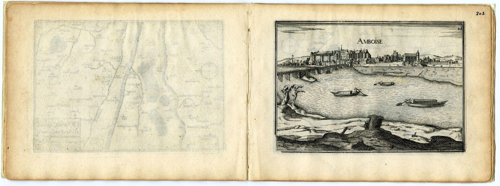 Plans et profilz des principales villes qui sont sur la riviere de Loire, avec la carte generale et les particulierés de chascun gouvernement d’icelles