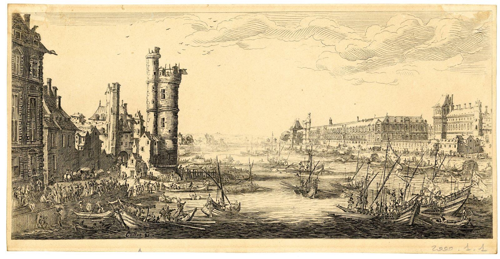 Joutes sur la Seine (titre factice)