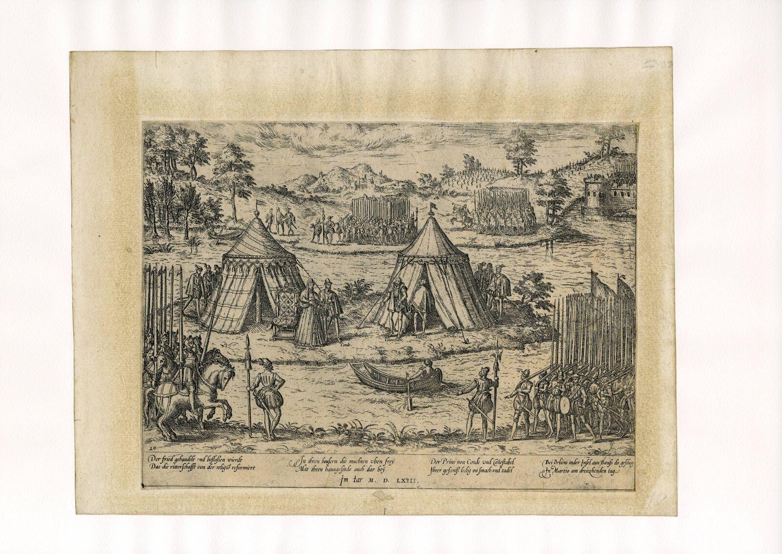 scène des Guerres de religion Orléans