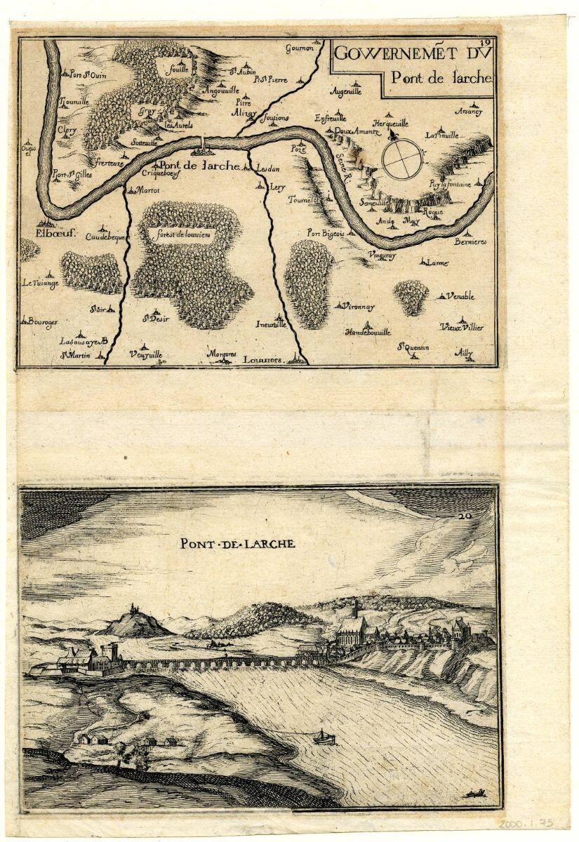 Gouvernement du /  Pont de larche / Pont de Larche (titres inscrits)