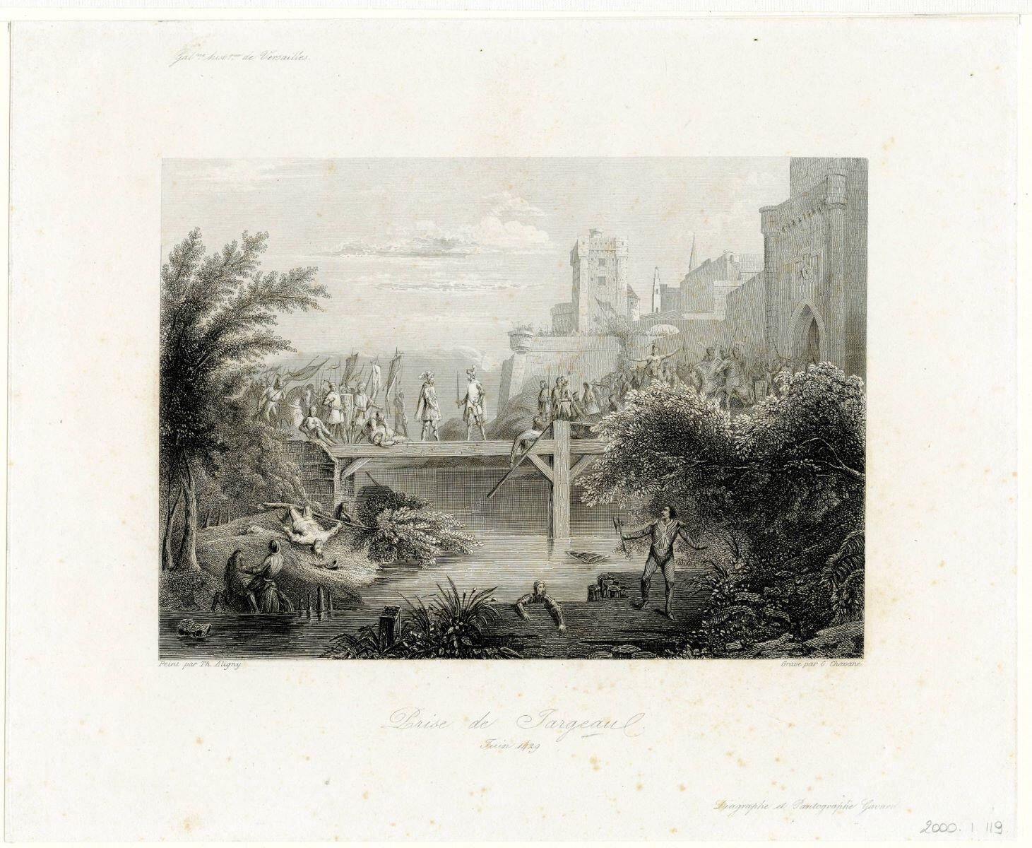 Prise de Jargeau. / Juin 1429 (titre inscrit)