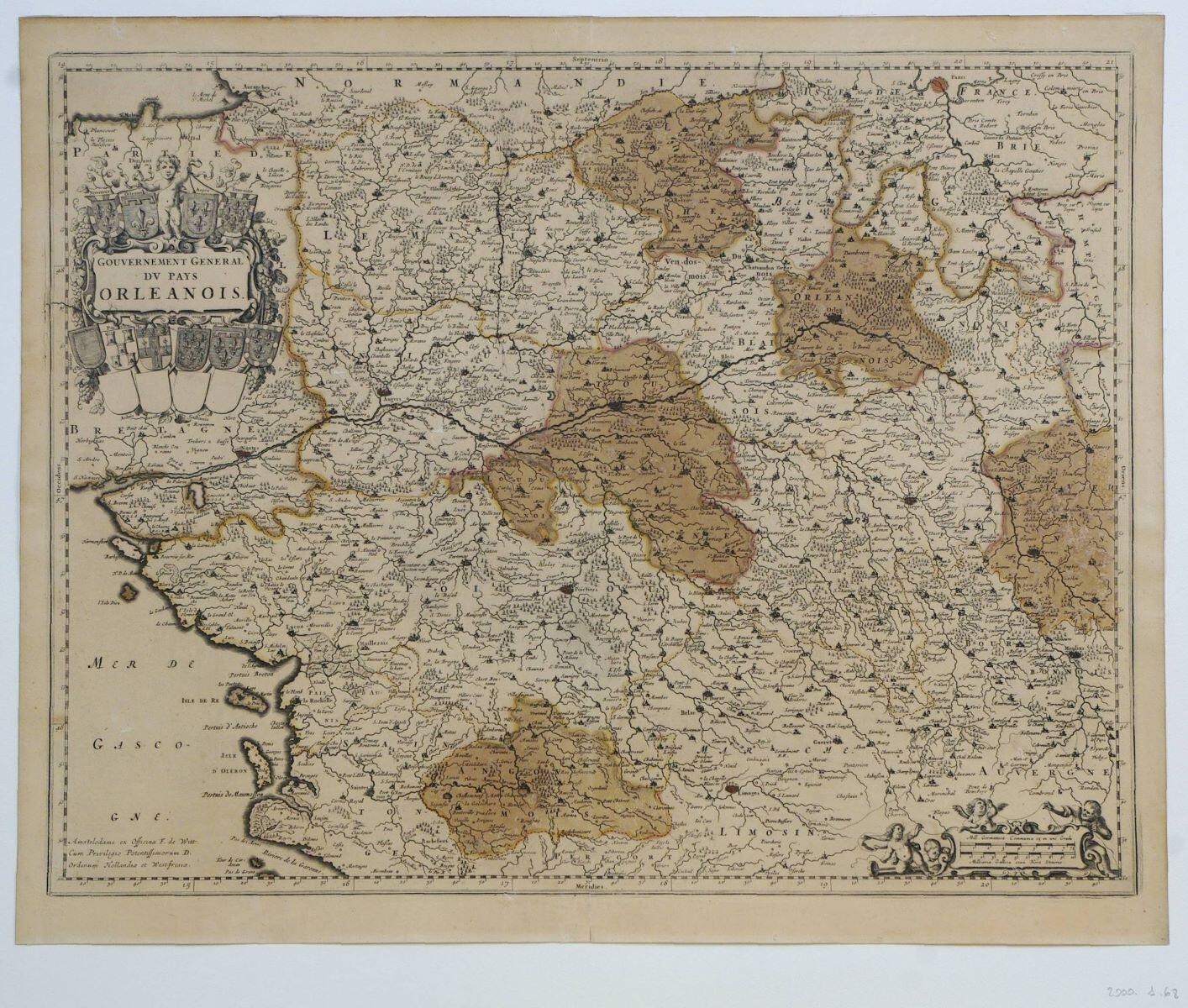 Gouvernement GEnEral / du Pays /  Orléanois. (titre inscrit)