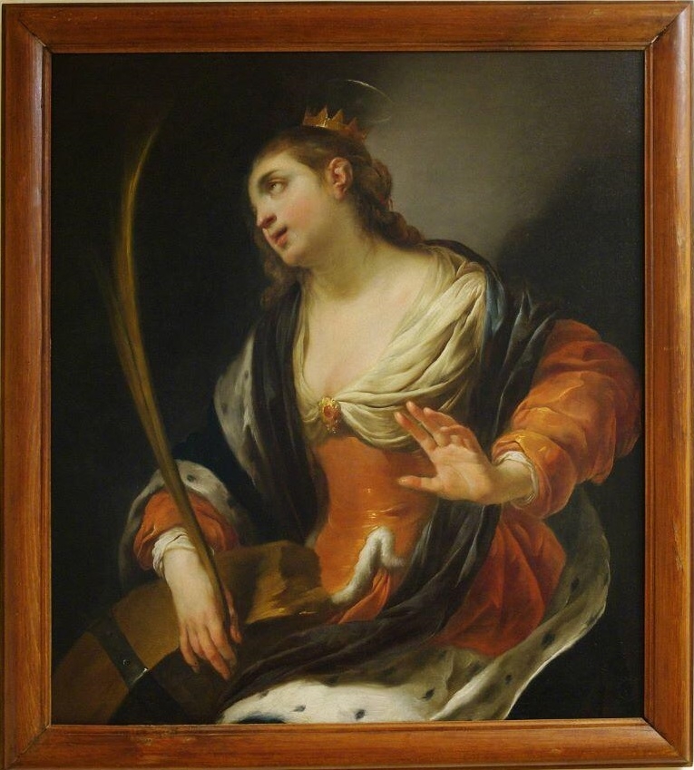 Portrait de sainte Catherine d’Alexandrie
