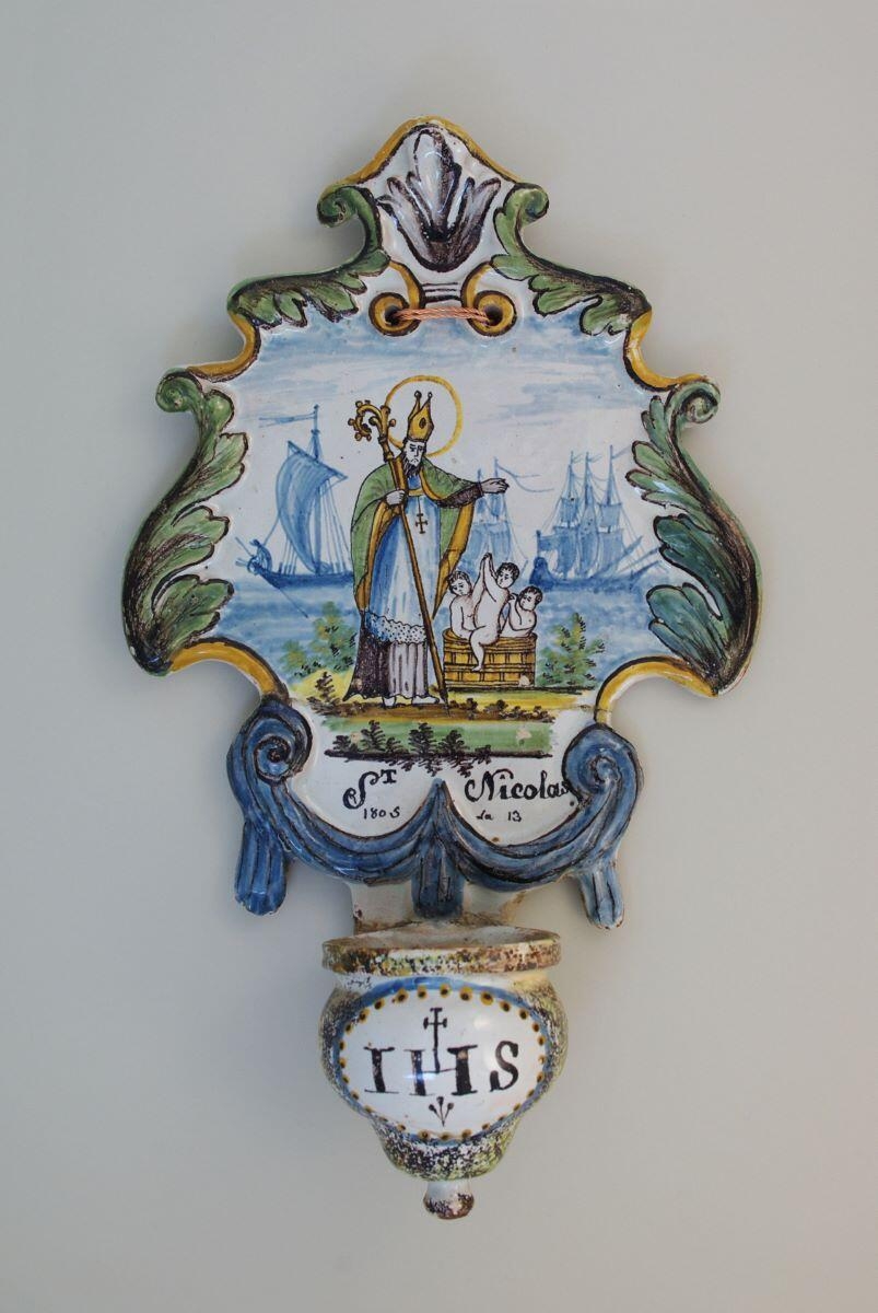 Bénitier de Saint-Nicolas (titre factice)