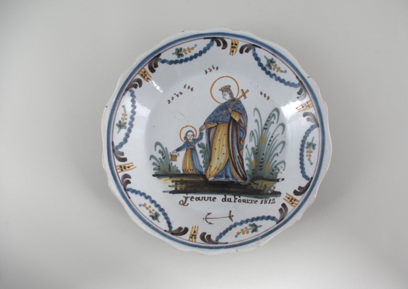 Assiette Jeanne du Fourre (titre usuel)