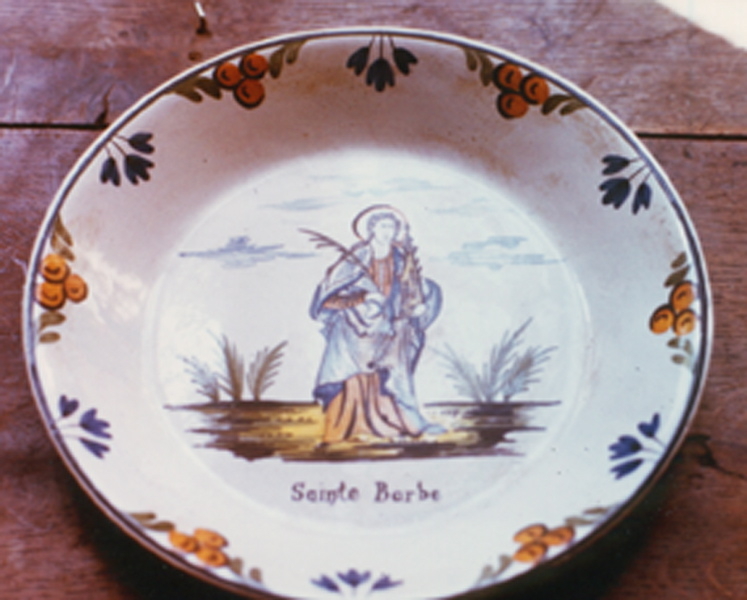 Assiette Sainte Barbe (titre usuel)