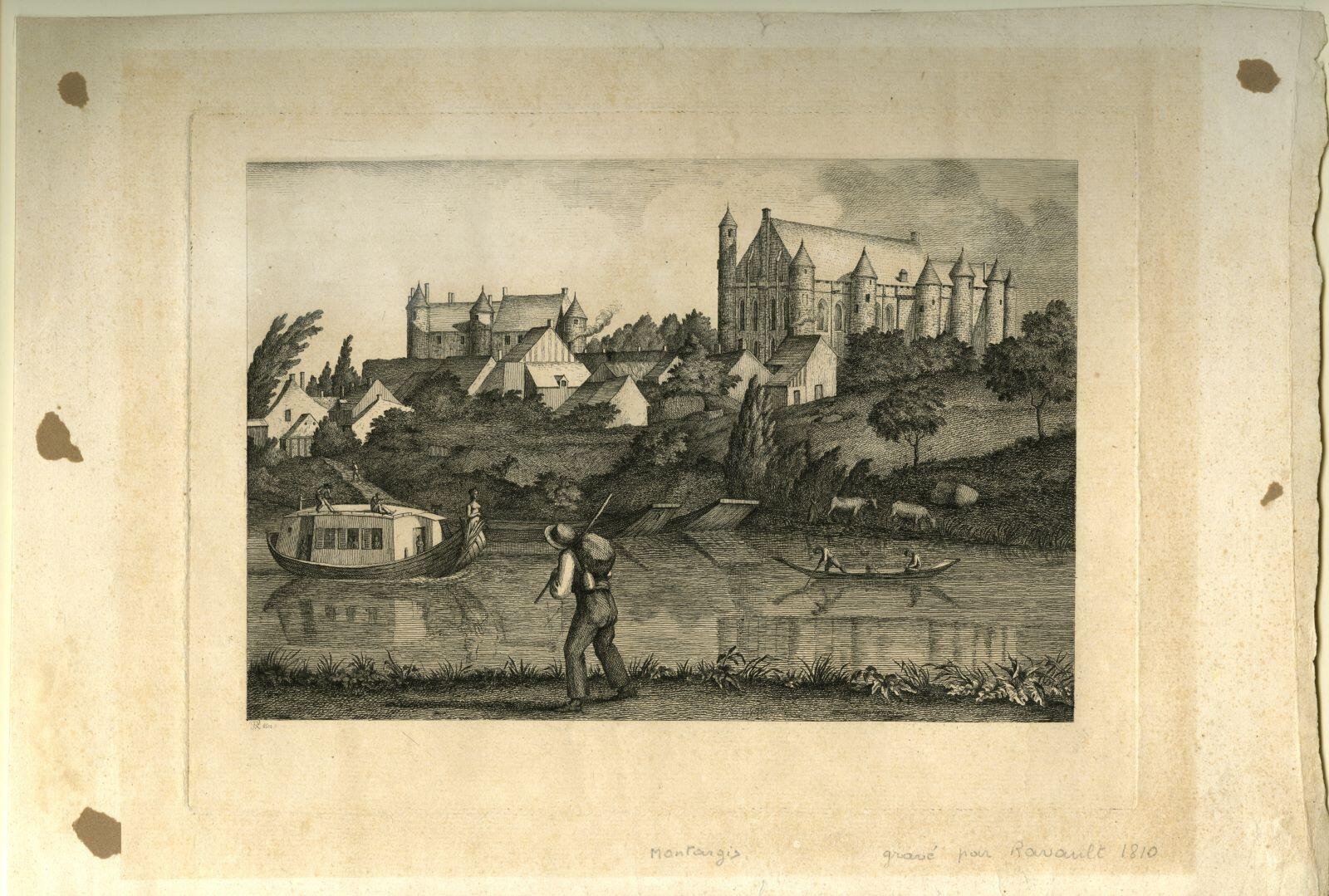 Montargis en 1810 (titre factice)