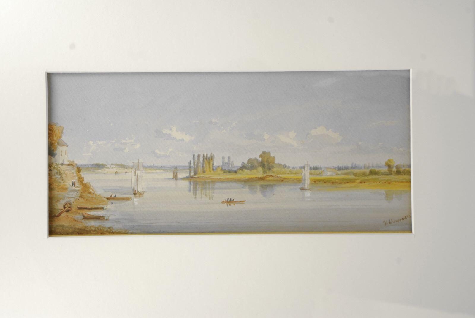 La Loire et vue d'Orléans