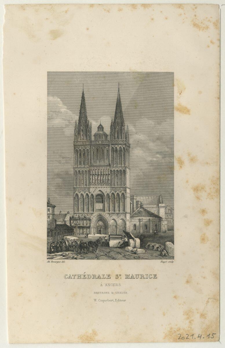 Cathédrale St Maurice à Angers (titre inscrit)