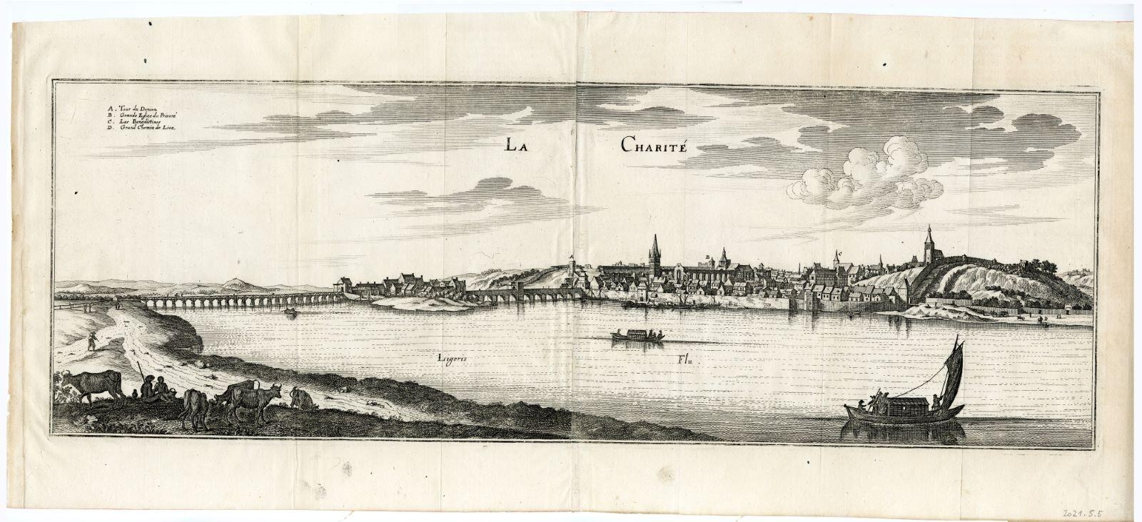 Panorama de la ville de La Charité-sur-Loire