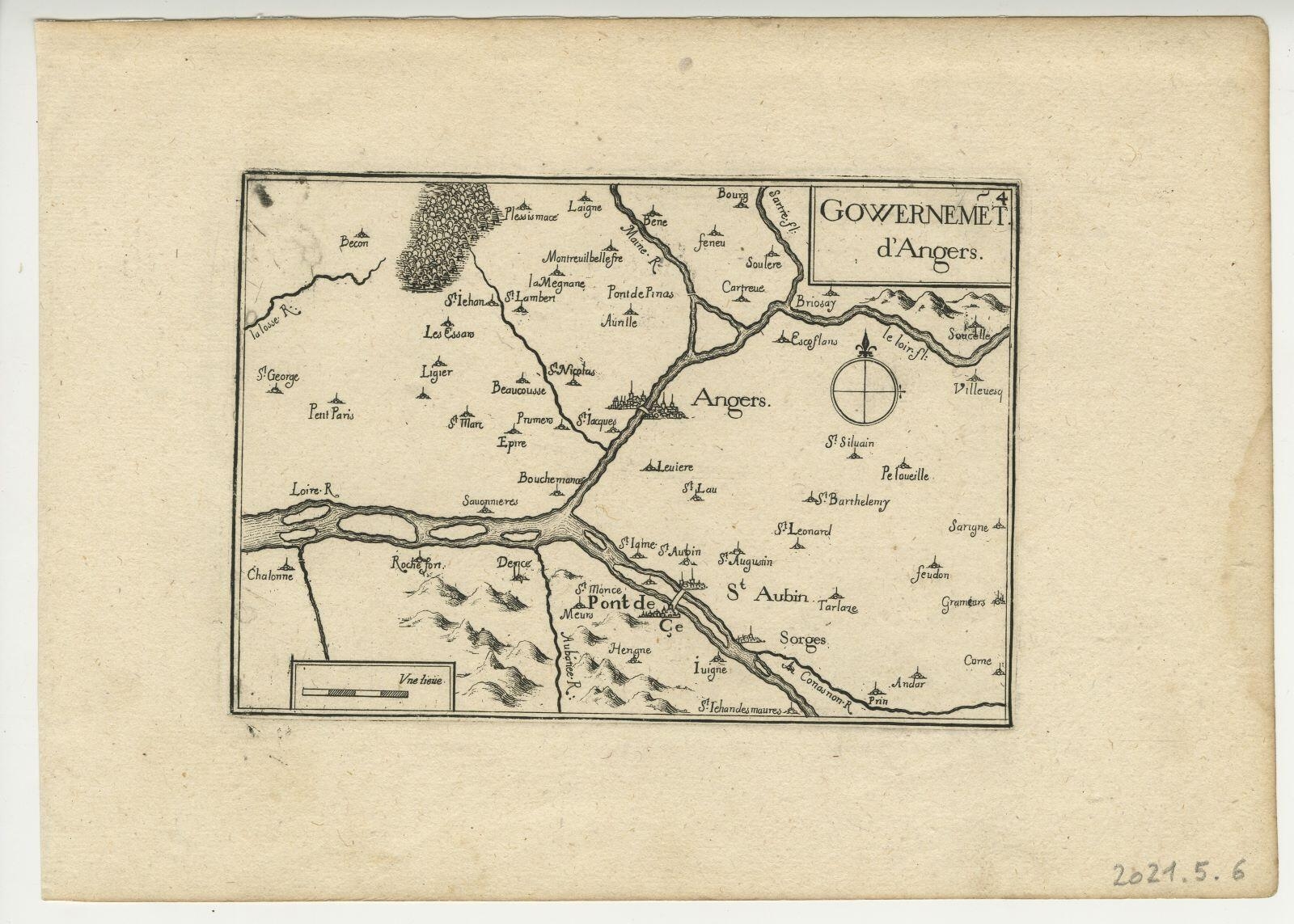 Gouvernemet d’Angers (titre inscrit)