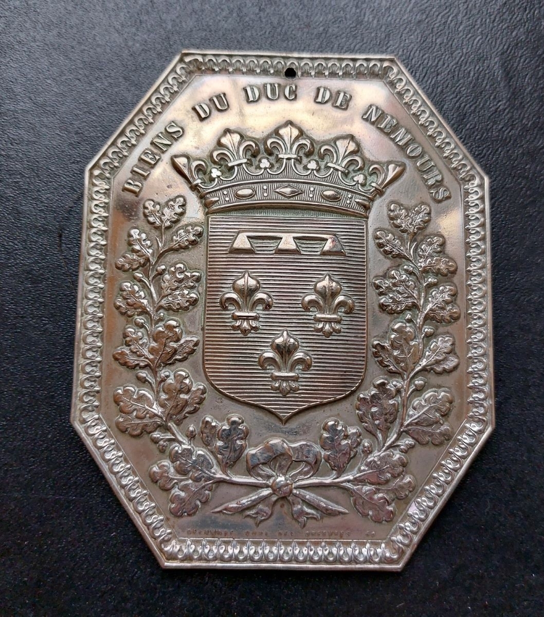 BIENS DU DUC DE NEMOURS (titre inscrit)