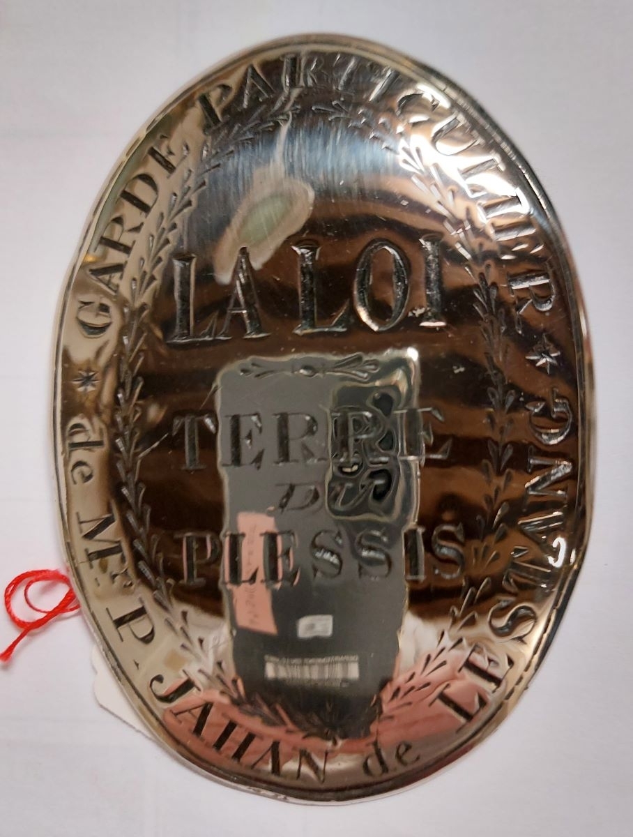 LA LOI PIERRE DE PLESSIS - GARDE PARTICULIER M. P. JAHAN de LESTANG (titre inscrit)